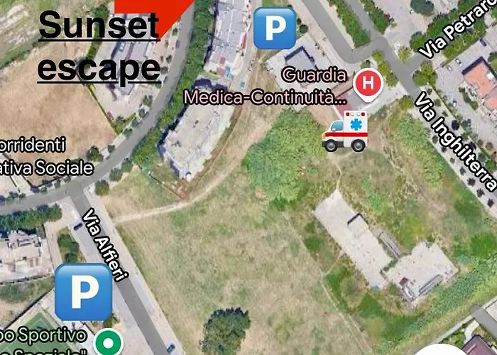 Sunset Escape, Relax A Due Passi Dal Mare Con Terrazza E Aria Condizionata *